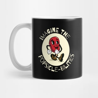 Funny Retro Popsicle Graphic Pun Mug